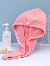 Bathroom Soft Coral Fleece Hair Wraps Quick-drying Towel Solid Colored Comfortable Daily Home Bath Towels 1 pcs